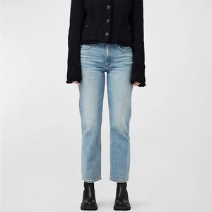 RAG & BONE Harlow Mid Rise Straight Jeans NEW